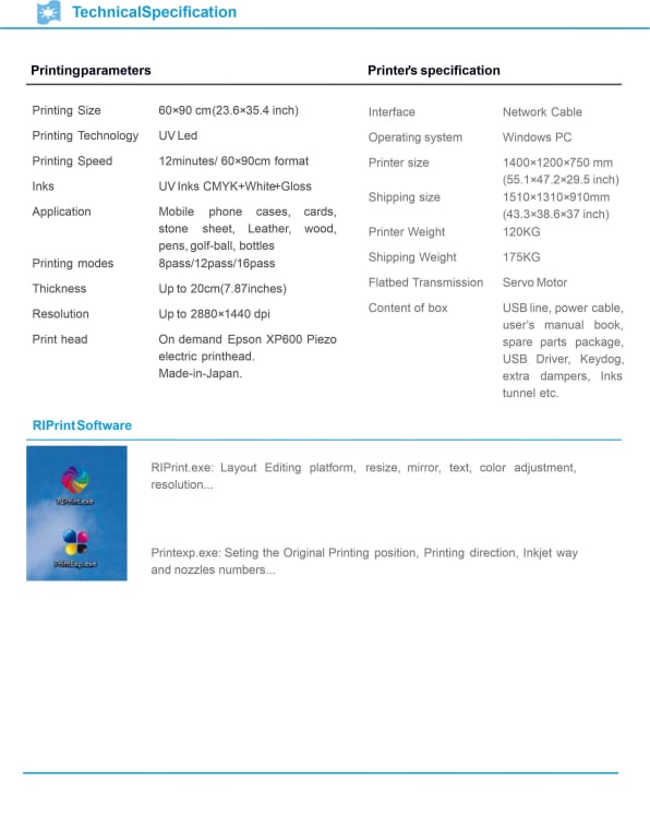 RF-6090 Specification